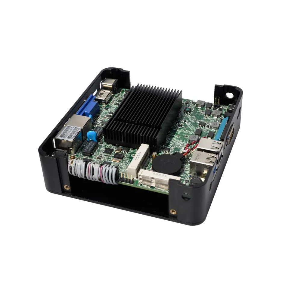 Fanless Pc Industrial Computer 2 Lan Cheap Pc Dual Core