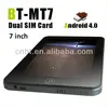 Wholesales 7 inch tablet pc projector with Dual SIM