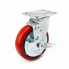 Heavy Duty Industrial Hardware Solid Cast Iron Caster Wheel for Hand Trolley, Carts