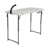 Outdoor fish cleaning folding plastic table