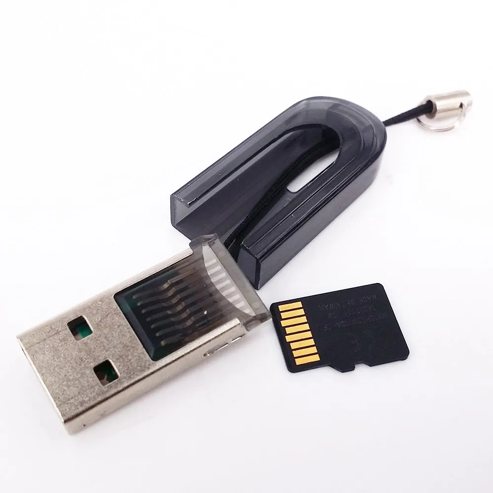 Promotion Goldfinger USB2.0 SD TF Card Reader Stock for Quick Delivery memory card reader - ANKUX.COM