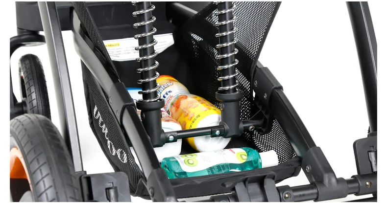 Luxury Baby Stroller 3 in 1 With Car Seat High Landscape Pram For Newborns Travel System Baby Trolley Walker Foldable Carriage