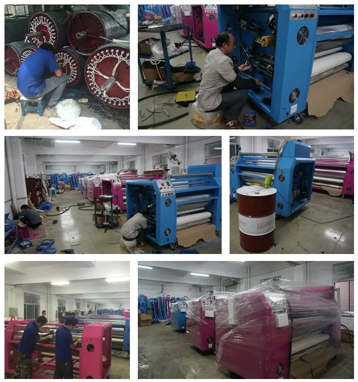 Roll To Roll Wholesale Heat Press Machine / Textile Heat Transfer Roll