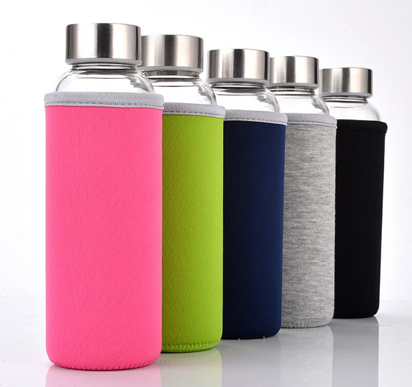 18.5oz Glass Water Bottles