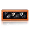 automatic mechanical watch moving winding box watch case and winder on a watch compact winder box