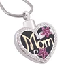 Pets urn columbarium bones ashes jewelry heart Pendant