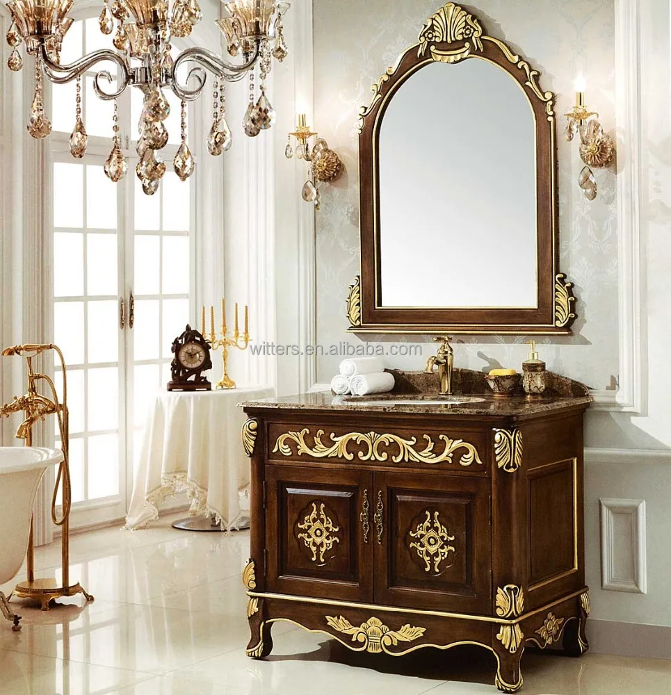 Antique fine main victorienne vanité salle de bain, personnalisé ...