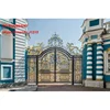 2018 latest powder coating ornamental modern laser cut main gate design