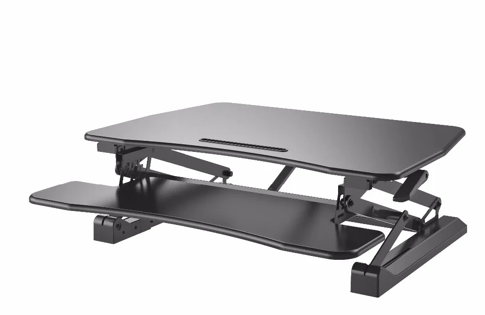 Ergonomic Modern Height Adjustable Mdf Raise Computer Office Desk Table