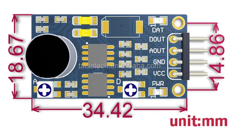 อุปทานเสียงเซนเซอร์โมดูลเสียงโมดูลเสียงโมดูลการตรวจสอบlm386 - Buy Lm386
