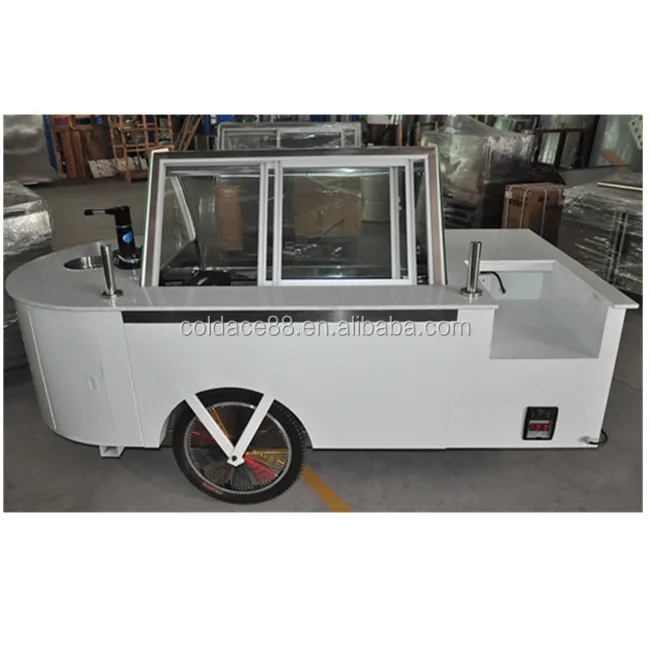 Electric Popsicle Ice Cream Van Freezer With Customized Exteriors Buy