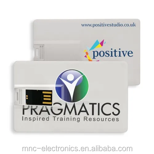 2GB 4GB 8GB 16GB Customized Business name Card Usb Memory sticks flashdrive with both sides printing logo - ANKUX.COM