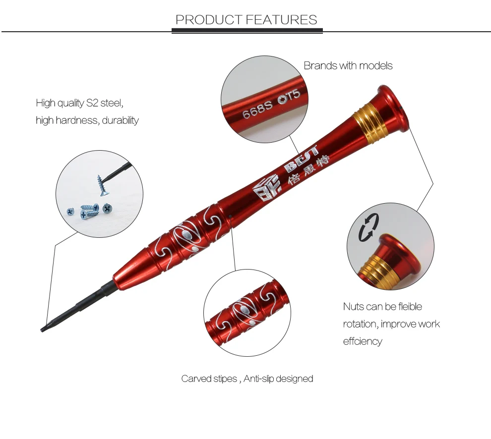 High Quality Factory Direct Precision Mini T5/T10/Torx Screwdriver Set iPhone Computer Cell Phone Repair Tool Kit .jpg