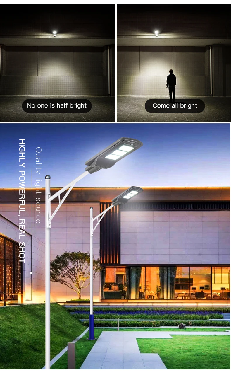 Outdoor Unique Design 20w 40w 60w Waterproof Intelligent All In One Led