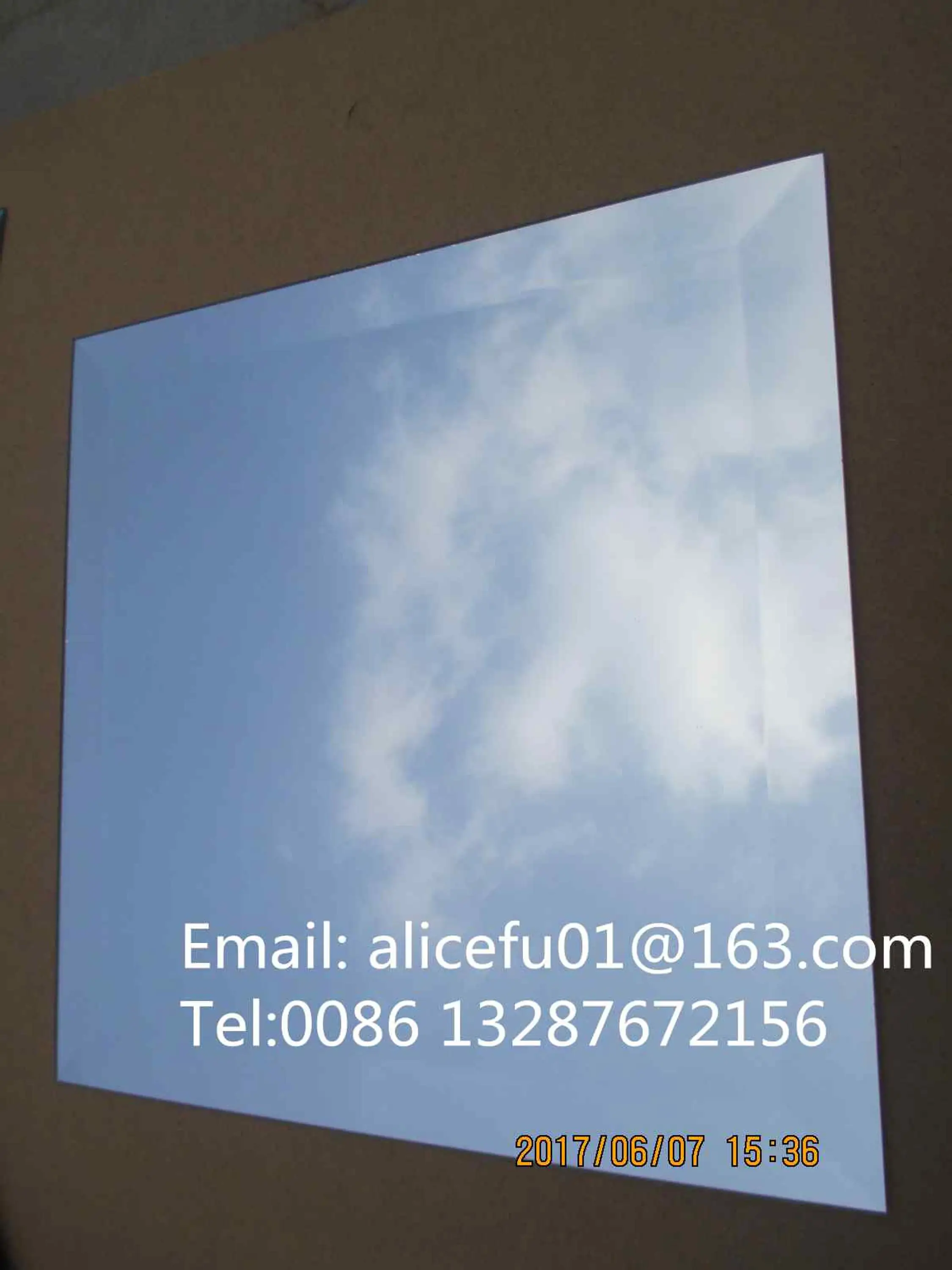 Wholesale Bathroom Wall Decorative Usage Adhesive Beveled Edge Mirror