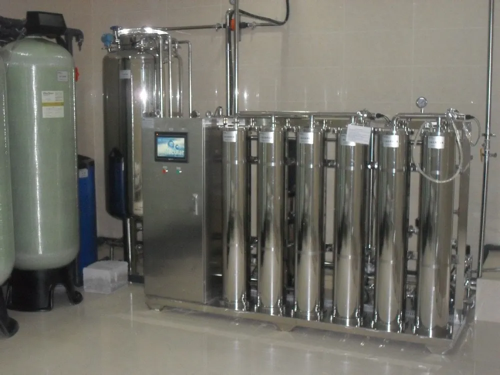 Ro Water Treatment Plant For Hemodialysis/ Injection /dialysis 1000lph