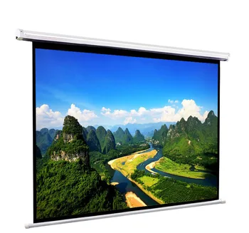 300 Inch Big Motorized Projector Screen For Stage - Buy 300 Inch ...