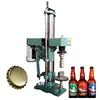 Semi Automatic Edible Oil Pet Bottle Manual Pneumatic Capper / Crown Cap Capping Machine