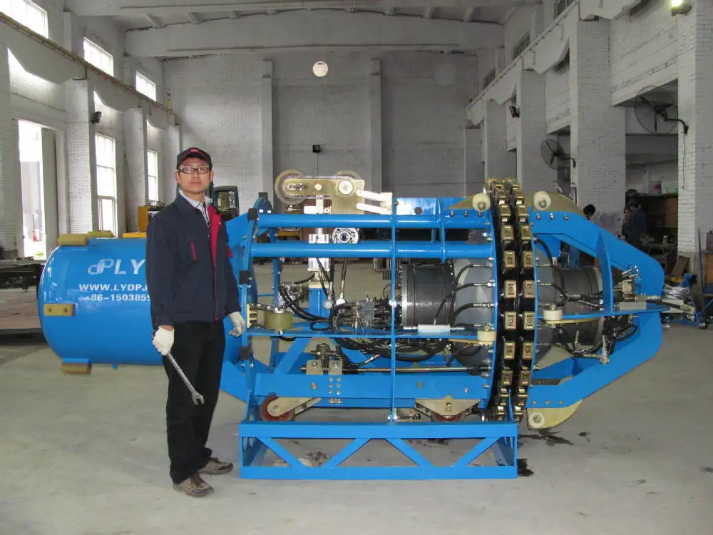 12" Internal Pneumatic Line Up Clamp Used For Pipeline End Welding