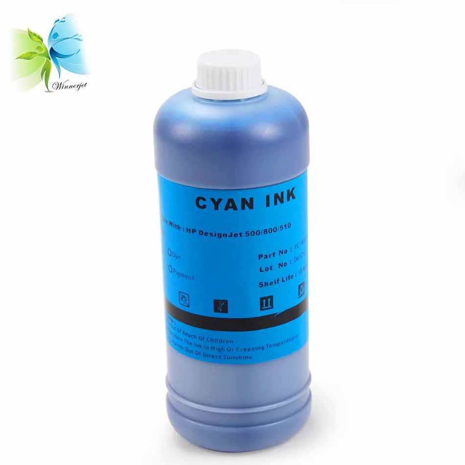 Winnerjet Thermochromic Pigment Ink Printer Ink For Hp Designjet 500