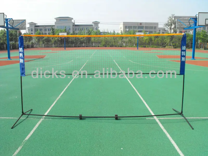 Badminton Net And Poles,Portable And Foldable - Buy Badminton Net And ...