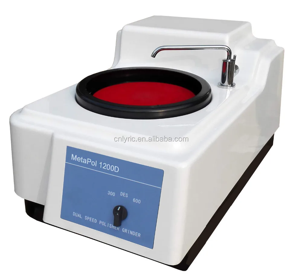 GRINDER POLISHER MODEL METAPOL 1200D DUAL SPEED METALLOGRAPHIC SPECIMEN