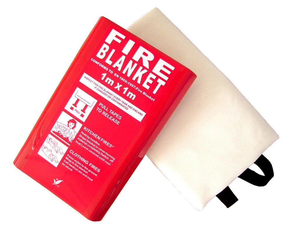 Howdy Fire Blanket For Sale High Quality 1.2m*1.2m 100 Fiberglass