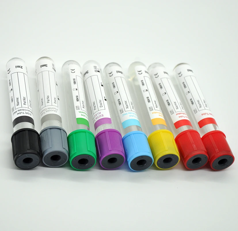 Vacutainer Green Blood Collection Tubes Heparin Additive Vacuum Blood