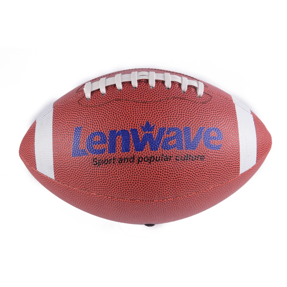 Lenwave Brand Mini American Football Ball Custom Leather American