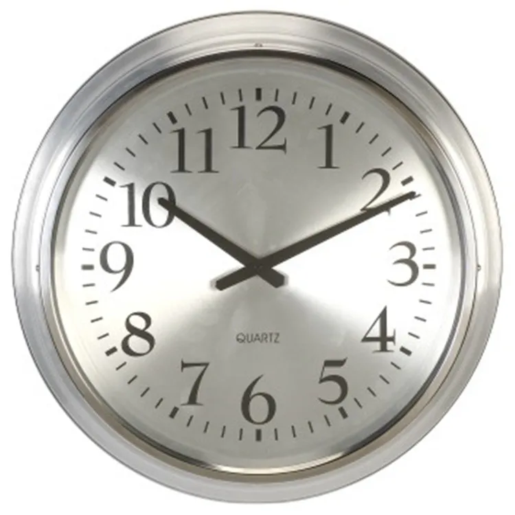 Quality Quartz Analog Silent Sweep Small Size Metal Wall Clock Buy Small Wall Clock Metal