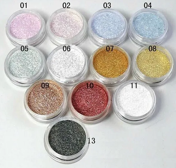 Cosmetic Glitter Pigments Loose Eyeshadow Powder Face Glitter Loose