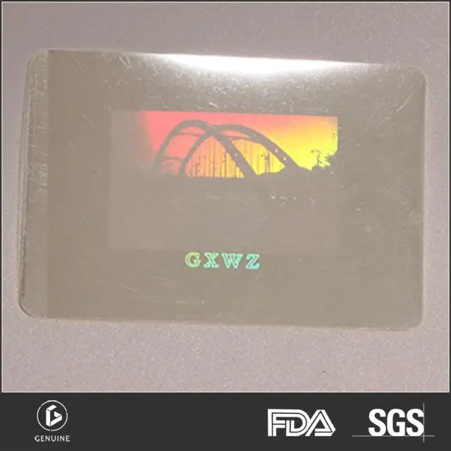 Id Cards Security Hologram Overlay Stickers