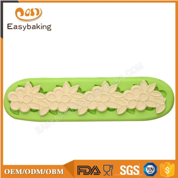 ES-5204 Fondant Mould Silicone Molds for Cake Decorating