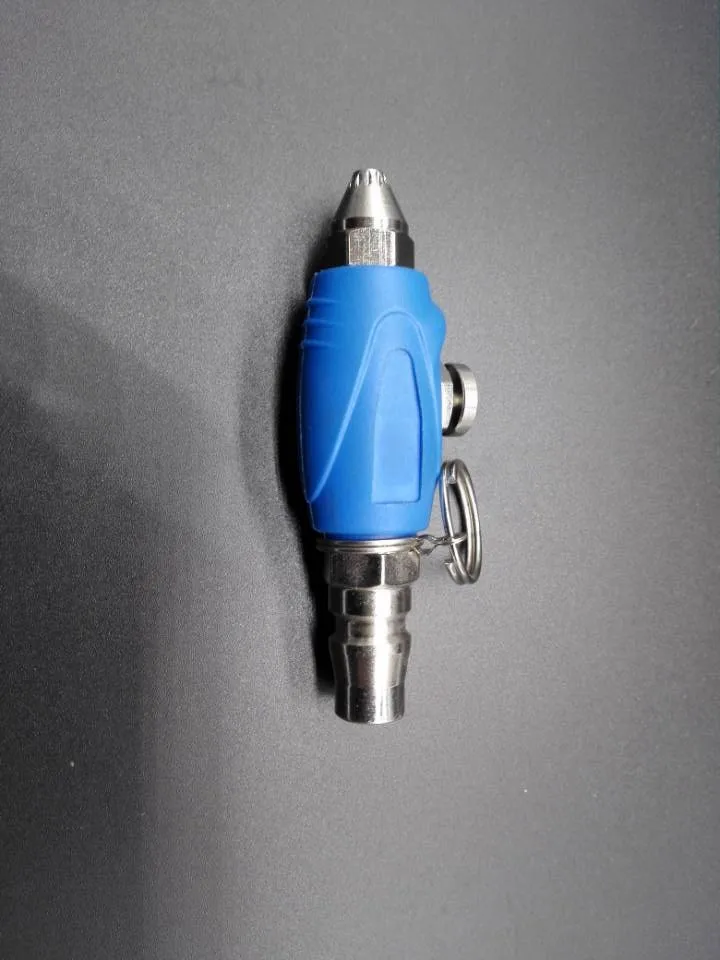 Plastic Mini Air Blow Gun  With Turbo Venturi Tip Nozzle 