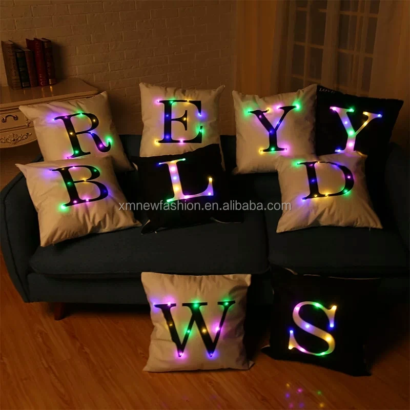 led light pillow