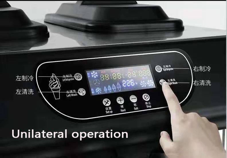 DIGUO IMPORT AND EXPORT, DIGUO TRADE, DIGUO HOLDING GROUP, HANKER GROUP built-in turbine reducer the soft ice cream machine runs smoothly and mute