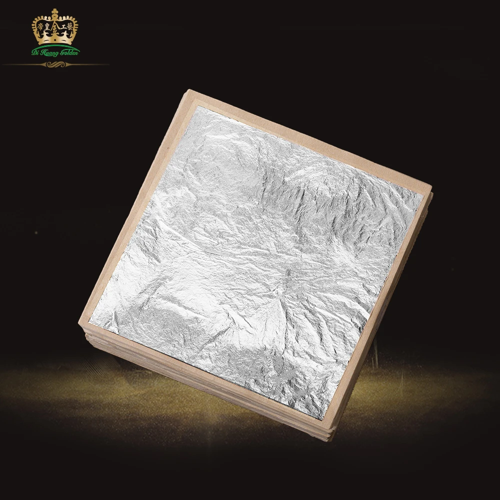Diy Pure Silver Leaf Decorative Foil Paper Home Furniture Diy Pure Silver Leaf Decorative