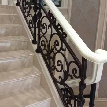 New Style Curved Interior Wrought Iron Stair Railings For Home Buy Wrought Iron Railings For Sale Interior Wrought Iron Stair Railings Curved Metal