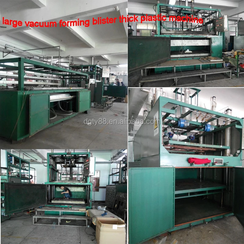large vacuum forming machine