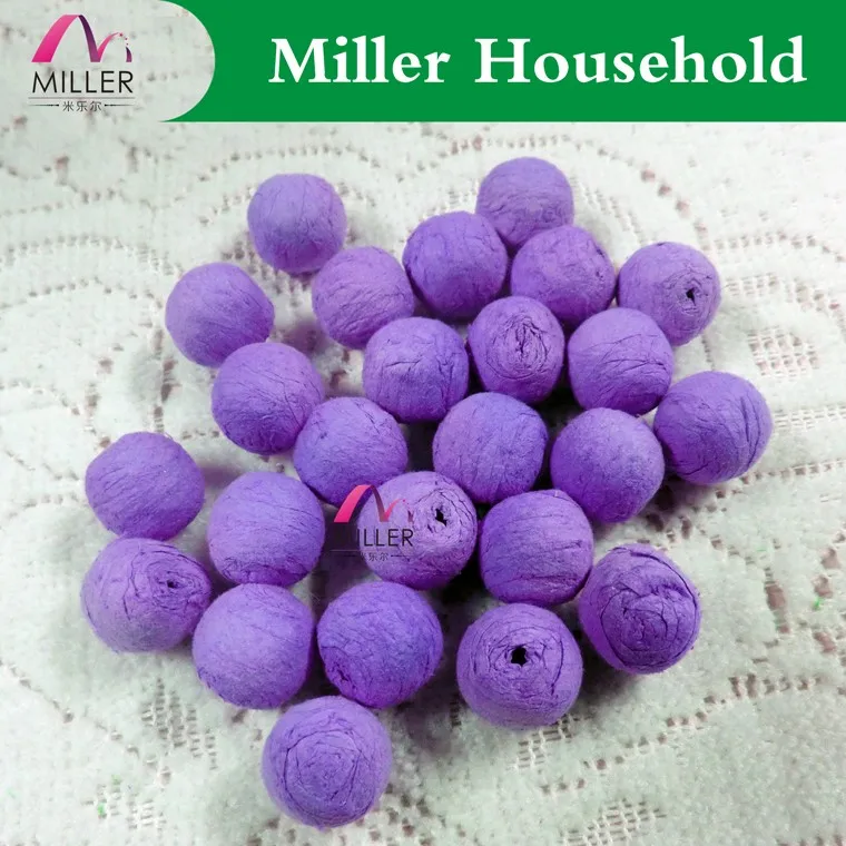 Wholesale low price cotton paper ball fragrance paper ball