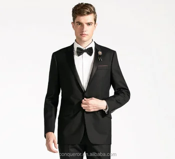Black Coat Pant Men Wedding Tuxedo Suits - Buy Tuxedo Suits,Mens ...