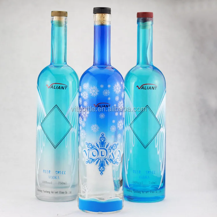 Custom Liquor Bottle Empty Glass Ciroc Bottles Vodka Glass Bottle Buy