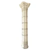 Factory wholesale ABS plastic concrete plain pillar 25cm x 350cm roman column mould