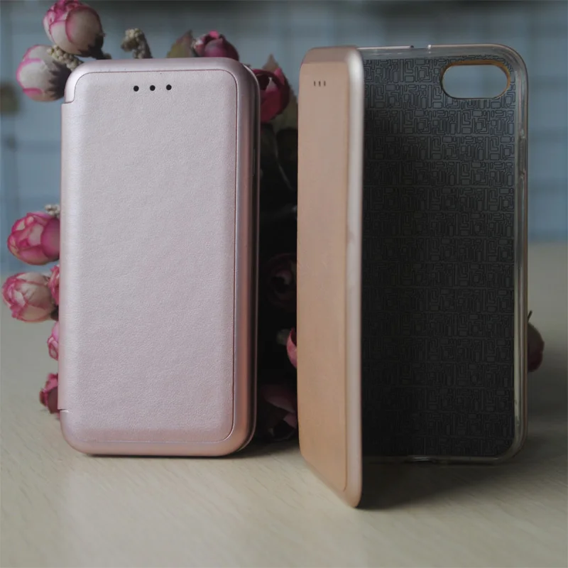 Book flip Leather Case for iphone 6 6S Shell magnet Adsorption Folio Cover