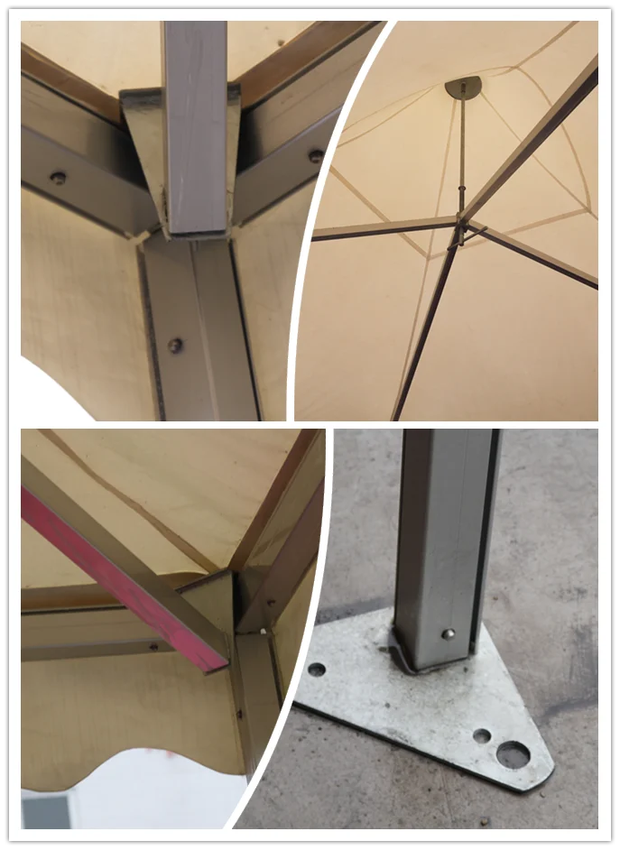 Cheap used outdoor wedding decoration canopy party pagoda tent for sale