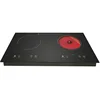 electric double burner induction cooker cooktop round electric infrared ceramic stove cooker induction hob