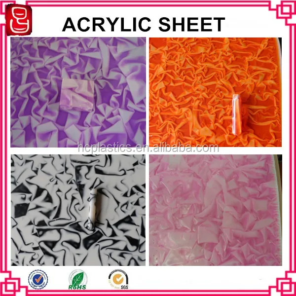 Good Quality Cast Acrylic Sheet Plexiglass Marble Patterned Plastic Sheets