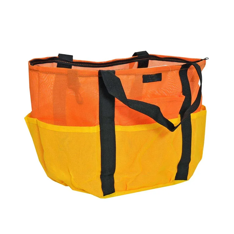 Portable Durable Nylon Mesh Beach Tote Bag Wholesale Buy Mesh Beach