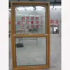 American High Quality Larch Solid Wood Double Hung Replacement Window