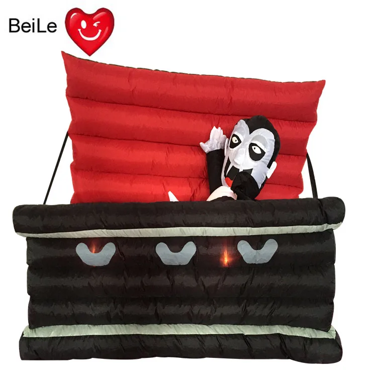 Cercueil Gonflable À Éclairage Personnalisé,Éclairage D'extérieur,Avec  Vampire D'horreur,Pour Décor Dans Une Cour - Buy Halloween Gonflable  Cercueil,Gonflable Cercueil,Gonflable Halloween Product On Alibaba.com